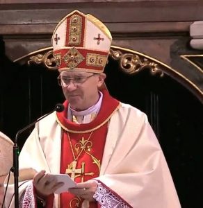 Biskup Krzysztof Chudzio wizytuje naszą parafię